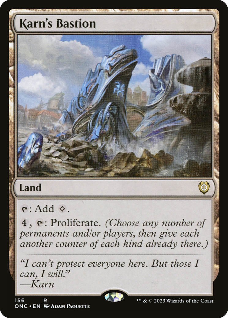Bastion de Karn [Phyrexia : Tout sera un Commander]