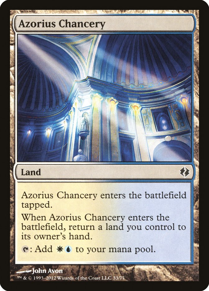 Chancellerie d'Azorius [Duel Decks: Venser vs. Koth]