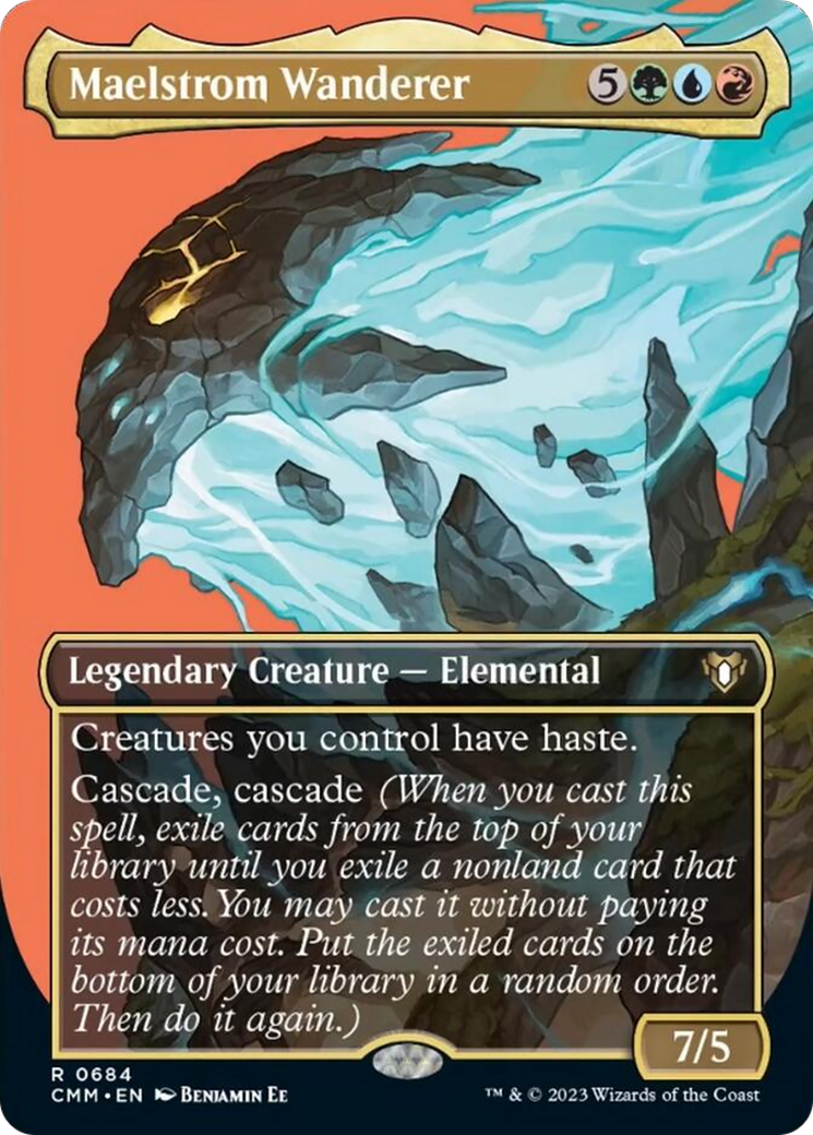 Maelstrom Wanderer (Profil sans bordure) [Commander Masters]