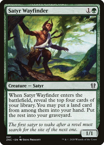 Satyre arpenteur [Commandant de Zendikar Rising]