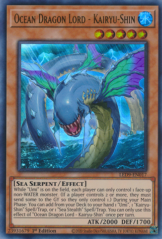Seigneur des Dragons Océaniques - Kairyu-Shin [LED9-FR017] Ultra Rare