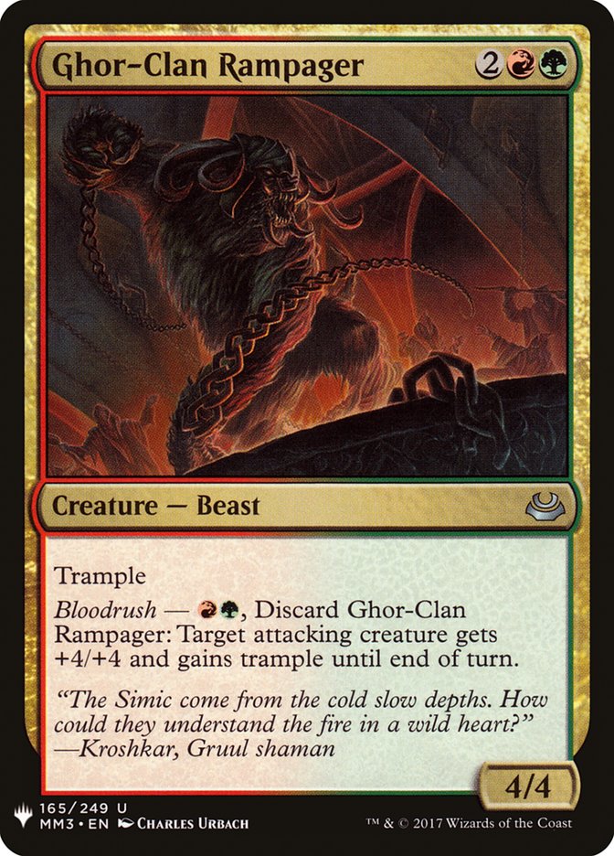 Cognécaille du clan Ghor [Booster mystère]