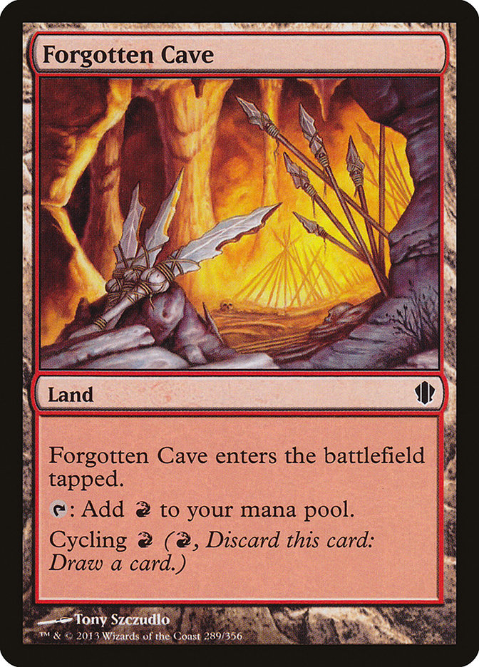 Caverne oubliée [Commander 2013]