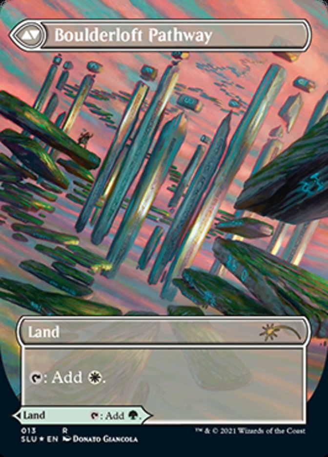 Chemin de la cimefloraison // Chemin de la rochefloraison (Sans bordures) [Secret Lair: Ultimate Edition 2]