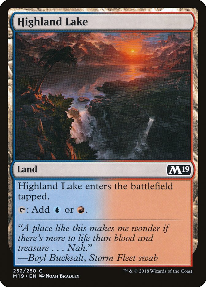 Lac des hauteurs [Édition de base 2019]