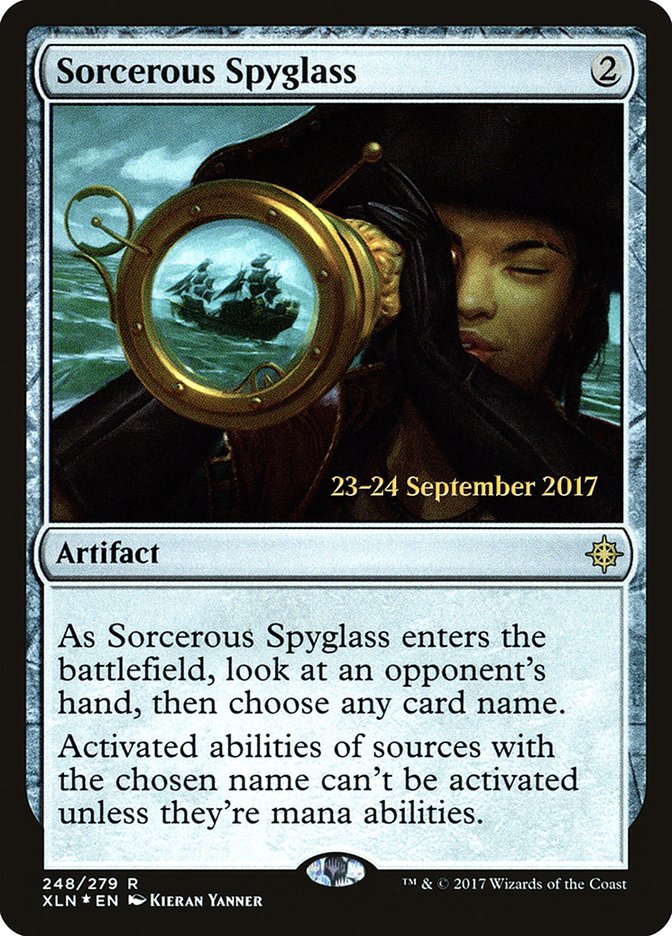 Longue-vue de sorcier [Promos Prerelease Ixalan]