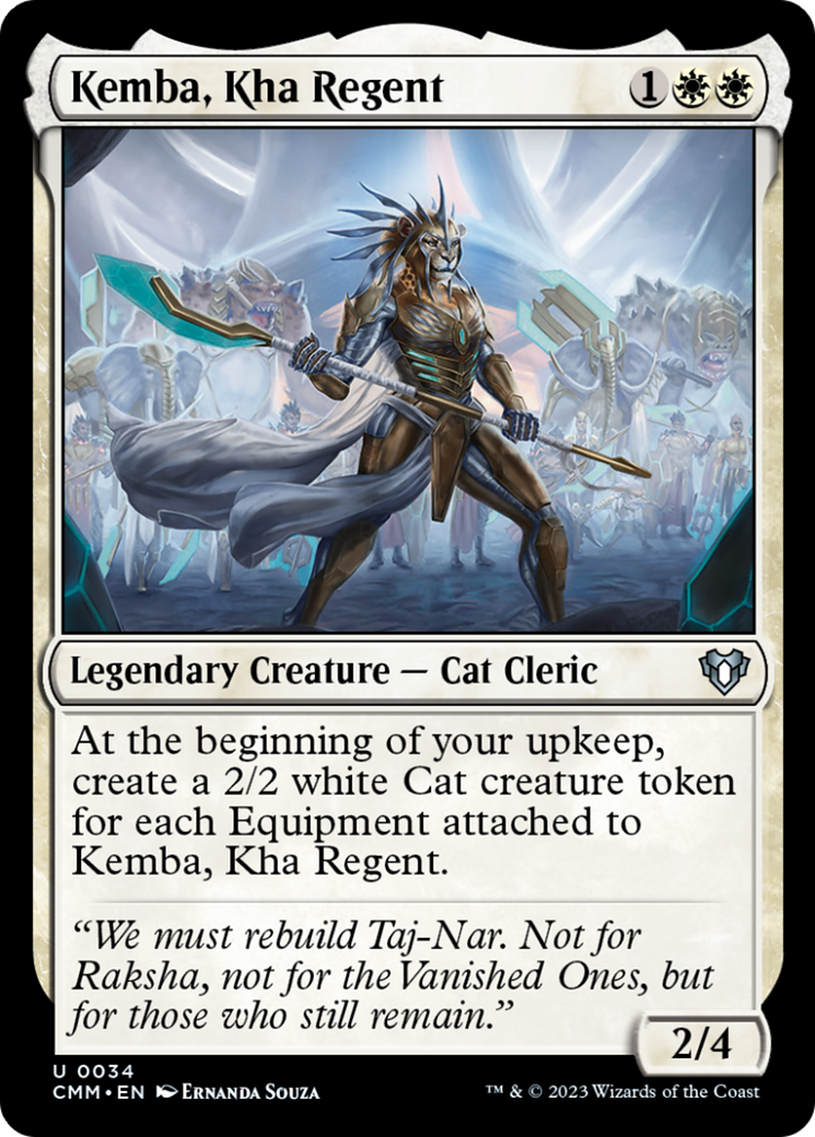 Kemba, régente de Kha [Masters de Commander]