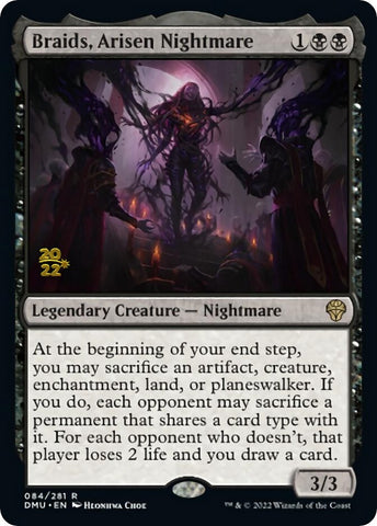 Trenzas, Pesadilla Resurgida [Cartas promocionales de prerelease de Dominaria Unida]