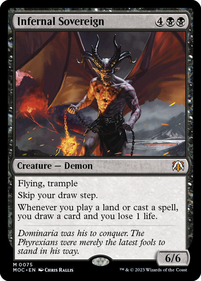 Soberano Infernal [Marcha de las Máquinas Commander]