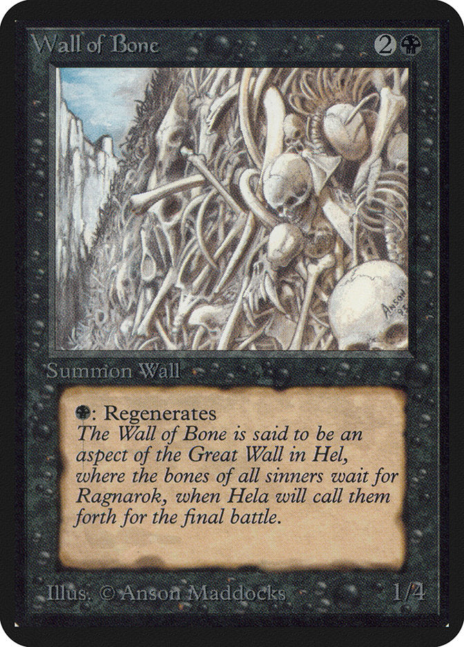 Mur d'Os [Édition Alpha]