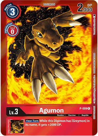 Agumon [P-009] (Caja de Regalo 2022) [Cartas Promocionales]