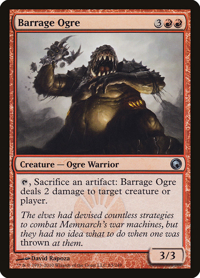 Ogre du Barrage [Cicatrices de Mirrodin]
