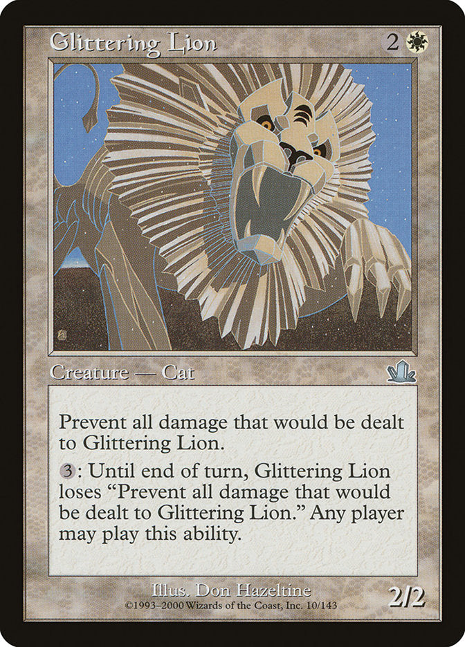 Lion scintillant [Prophétie]