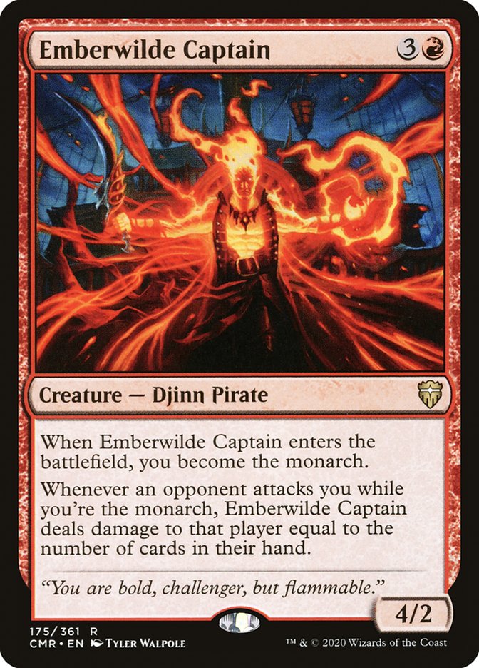 Capitán de Emberwilde [Commander Legends]