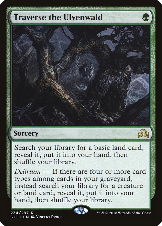 Atravesar el Ulvenwald [Shadows over Innistrad]