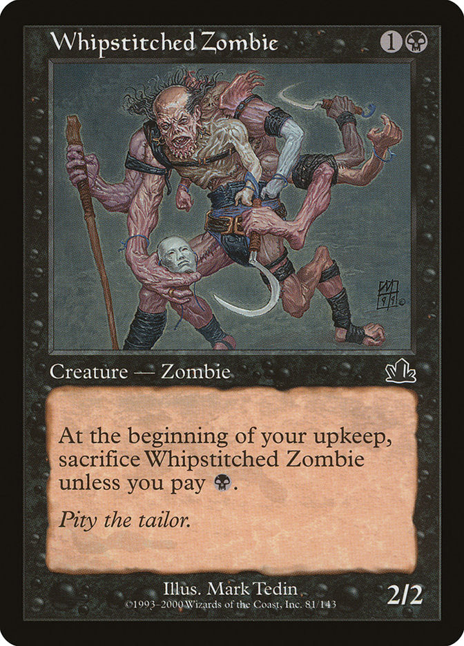 Zombie cousu de lanières [Prophétie]