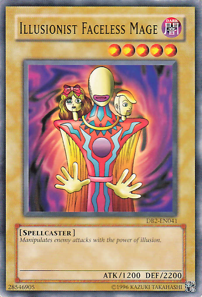 Magicien Sans Visage Illusionniste [DB2-EN041] Commune