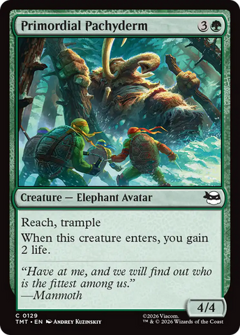 Paquidermo Primordial [Las Tortugas Ninja]