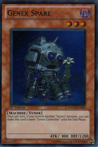 Genex Repuesto [HA02-EN007] Super Rara