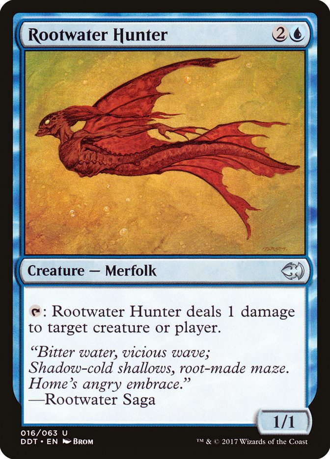 Chasseur des eaux profondes [Duel Decks: Merfolks vs. Goblins]