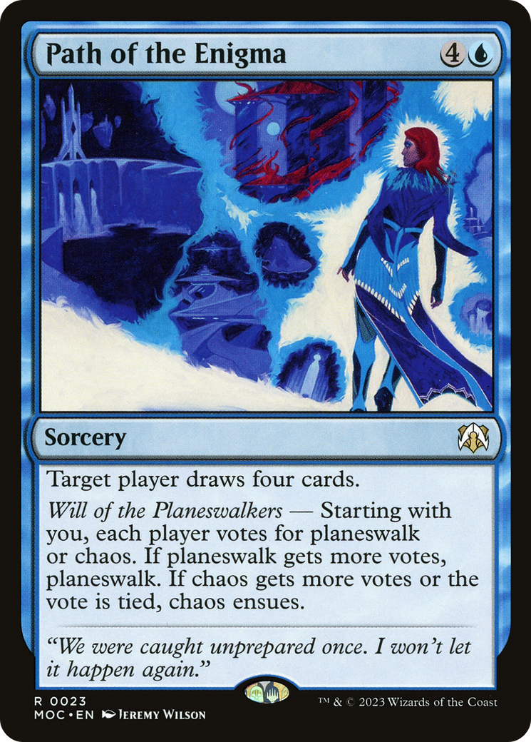 Senda del Enigma [Marcha de las Máquinas Commander]