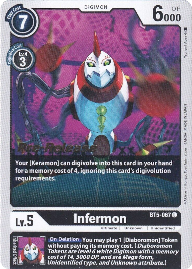 Infermon [BT5-067] [Promoción de preestreno de Battle of Omni]