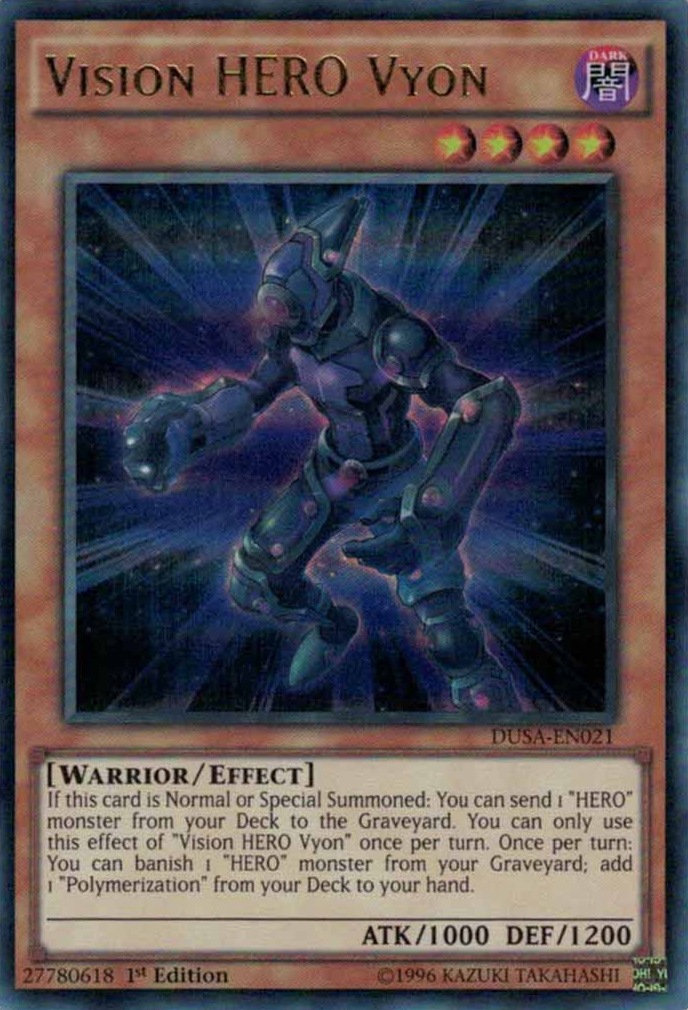 Vision Hero Vyon [DUSA-FR021] Ultra Rare