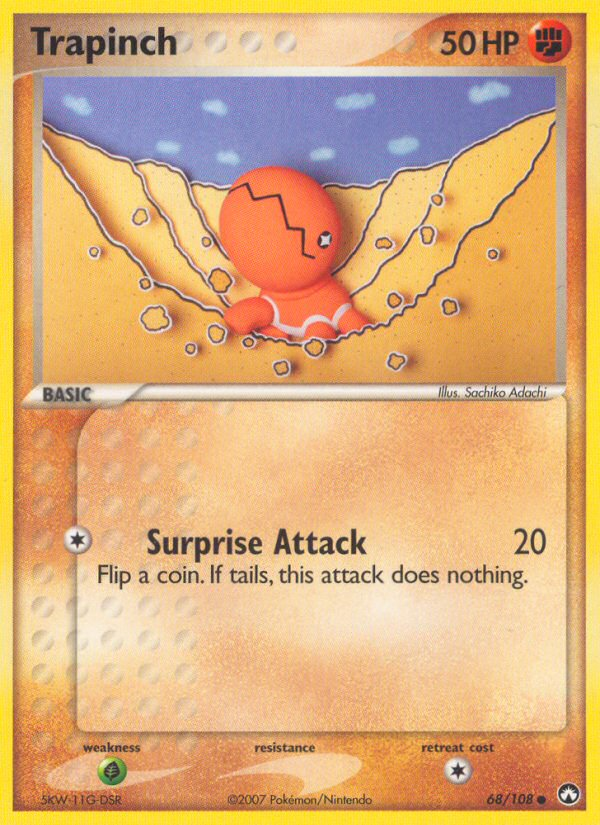 Trapinch (68/108) [EX: Guardabosques]