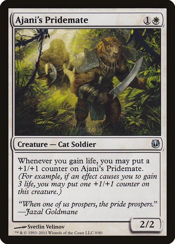 Compañero de manada de Ajani [Duel Decks: Ajani vs. Nicol Bolas]