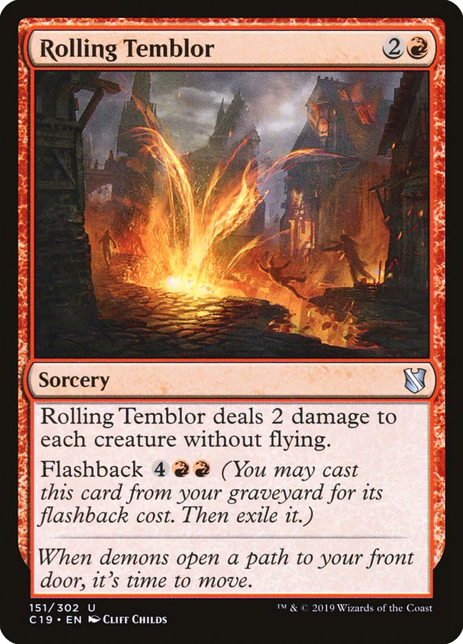 Secousse grondante [Commander 2019]