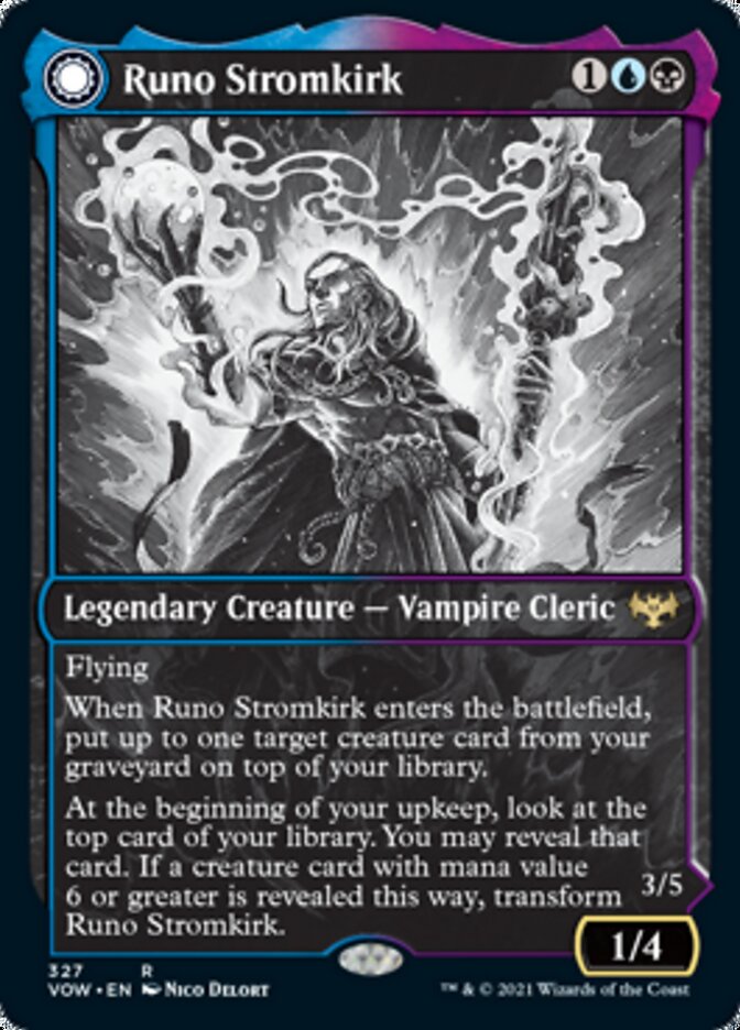 Runo Stromkirk // Krothuss, Seigneur des Profondeurs (Vitrine Nuit éternelle) [Innistrad: Vœu de sang]