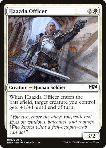 Oficial de Haazda [Lealtad a Ravnica]