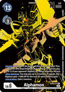 Alphamon [BT6-111] (Arte alternativo) (Dorada) [Promociones Double Diamond]
