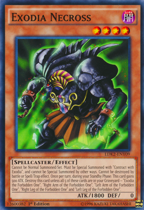 Exodia Necross [LDK2-FRY09] Commune