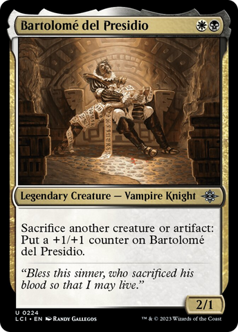 Bartolomé du Présidio [Les Cavernes Oubliées d'Ixalan]