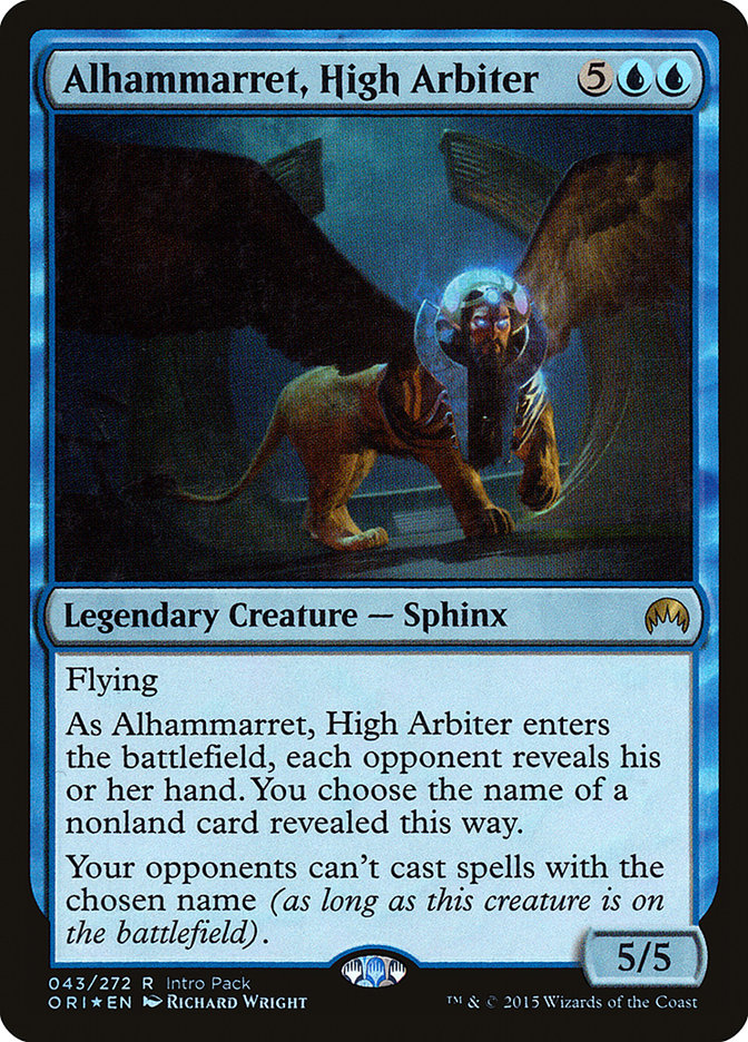 Alhammarret, Haut Arbitre (Pack d'avant-première) [Magic Origins Promos]