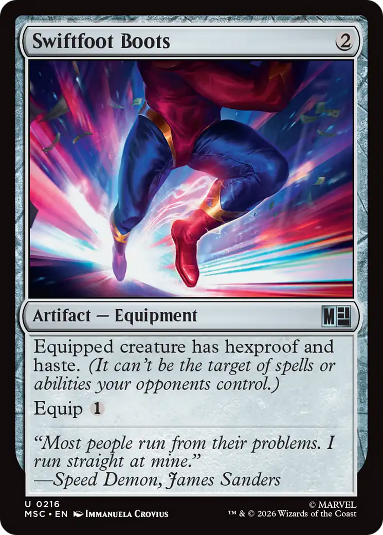 Botas Swiftfoot [Marvel Super Heroes Commander]