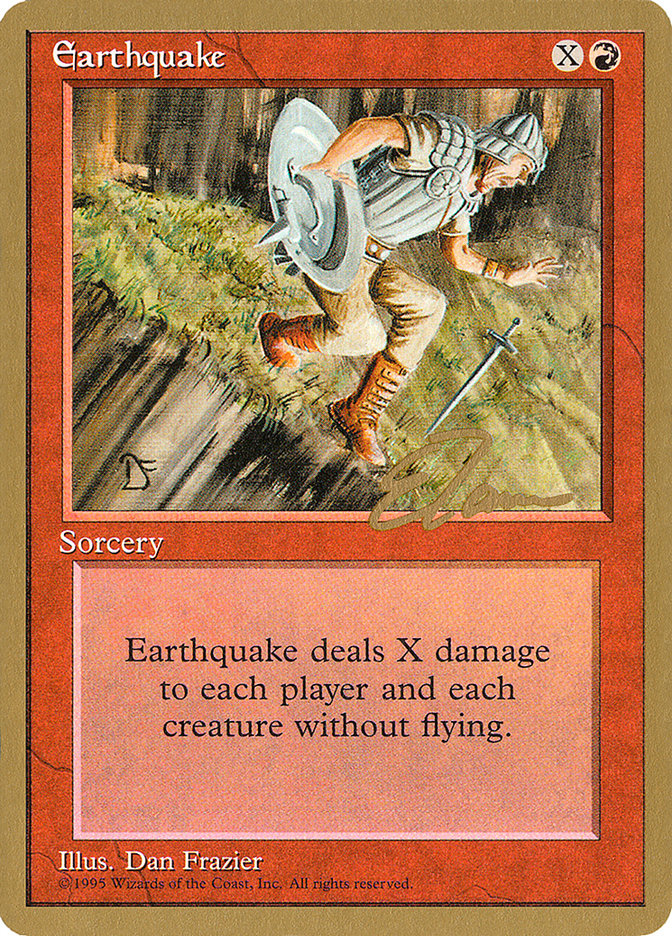 Terremoto (Eric Tam) [Pro Tour Collector Set]