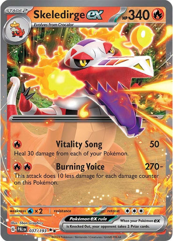 Skeledirge ex (037/193) [Escarlata y Púrpura: Evolución en Paldea]