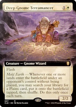 Terramante gnomo profundo (arte extendido) [Commander Legends: Battle for Baldur's Gate]