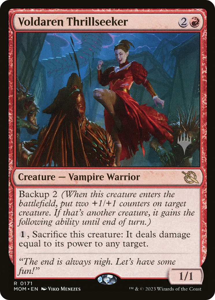 Voldaren, la chercheuse de frissons (Booster de promo) [Promos Une marche vers la machine]