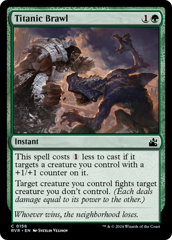 Tumulto titánico [Ravnica Remastered]