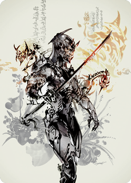 Satoru Umezawa 1 Carte Artistique [Kamigawa: Dynastie Néon Série Artistique]