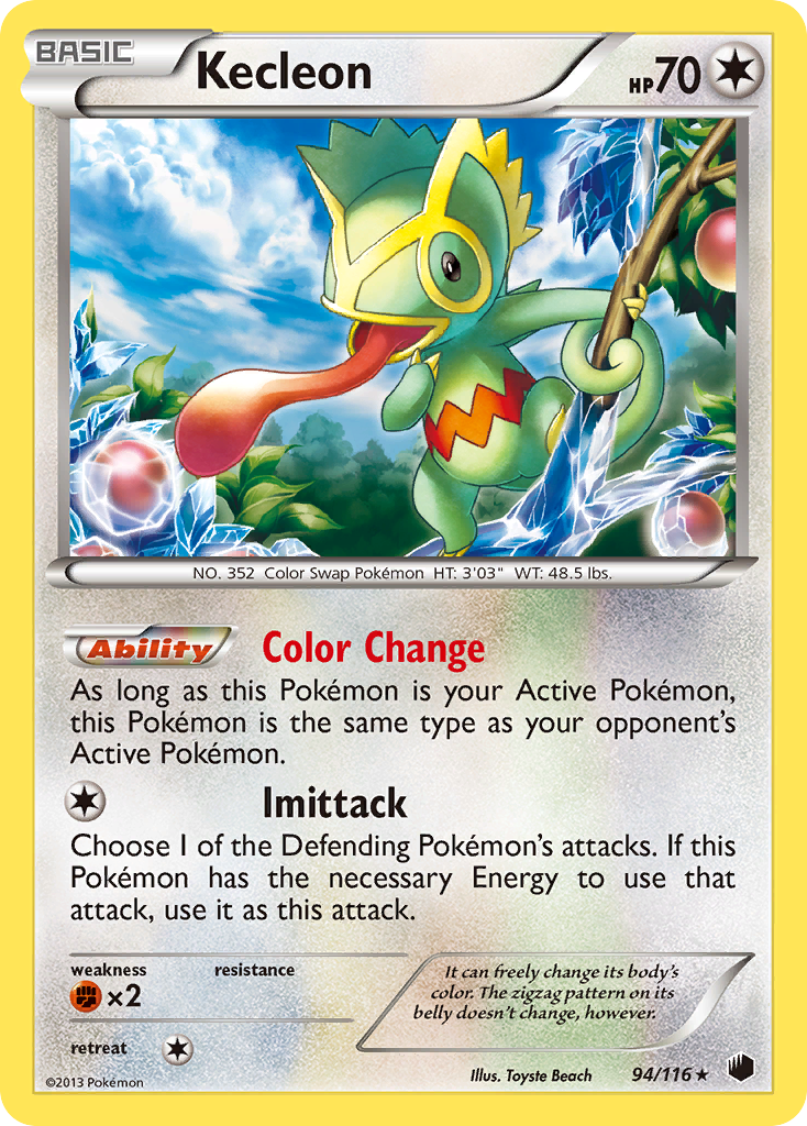 Kecleon (94/116) [Noir & Blanc : Plasma Givré]