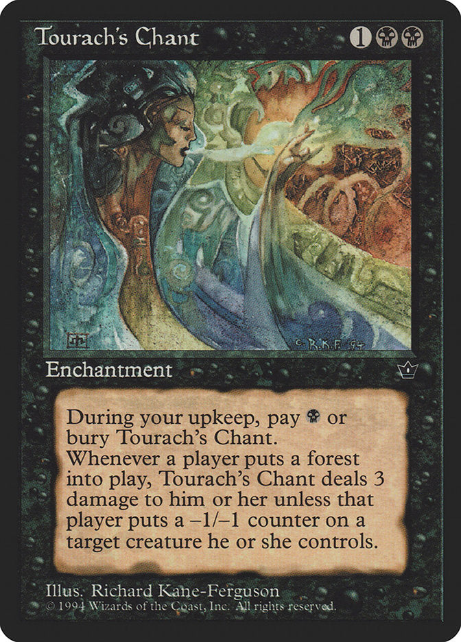 Chant de Tourach [Fallen Empires]