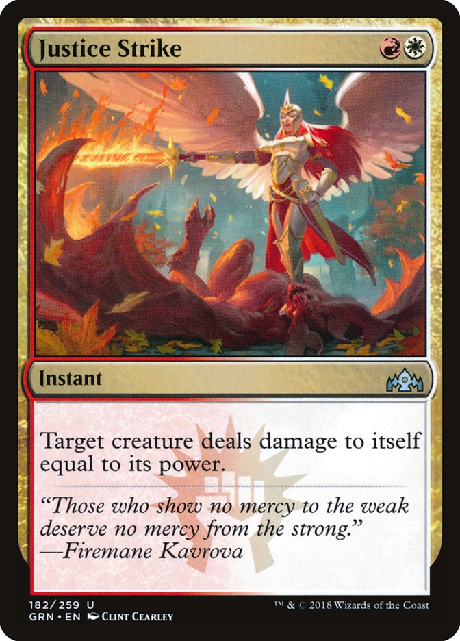 Frappe de la justice [Guilds of Ravnica]