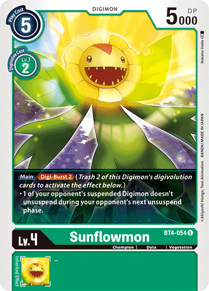 Sunflowmon [BT4-054] [Gran Leyenda]