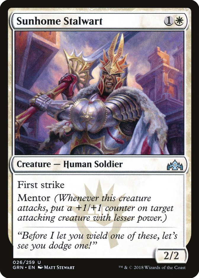 Inconditionnel de Soleilsol [Guildes de Ravnica]