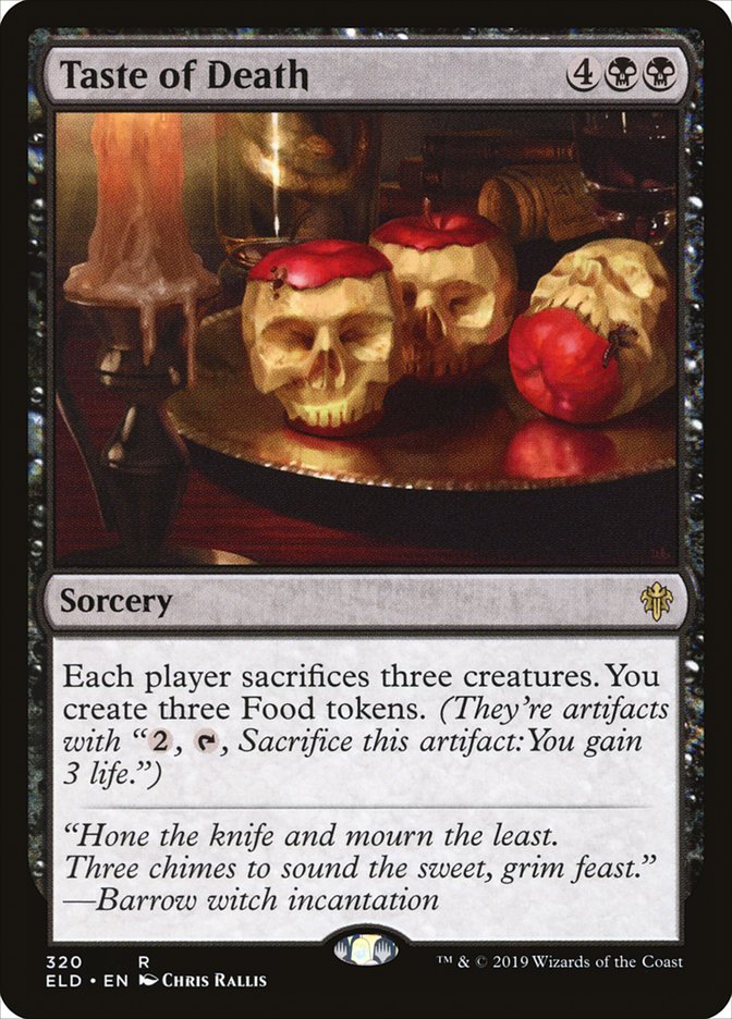 Goût de la mort [Le trône d'Eldraine]
