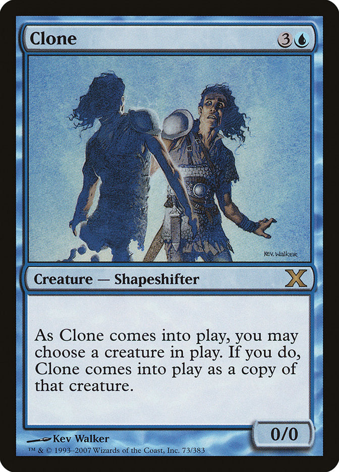 Clone [Dixième édition]